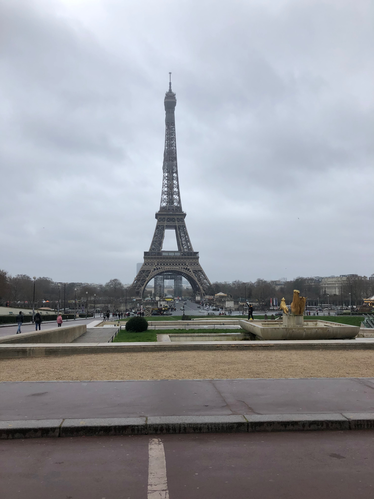 Eiffel Tower viewed from Trocadéro